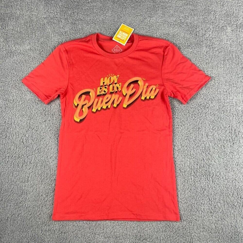 Latino Heritage Month Junior X-Small Hoy Es Un Buen Dia Short Sleeve T-Shirt